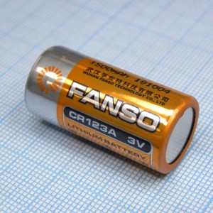 Fanso   3,0V - 2/3A CR123A/S