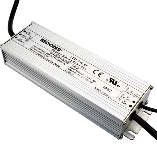 AC/DC-  LED 1750, 100, 100-270->34-57V, (MU100A175AQD), IP67, 