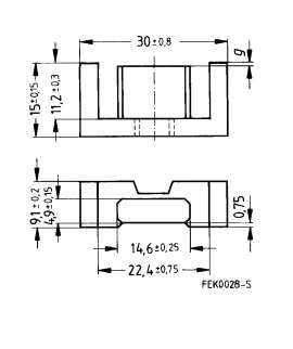 B66423-G0000-X187-EFD30   феррит N87