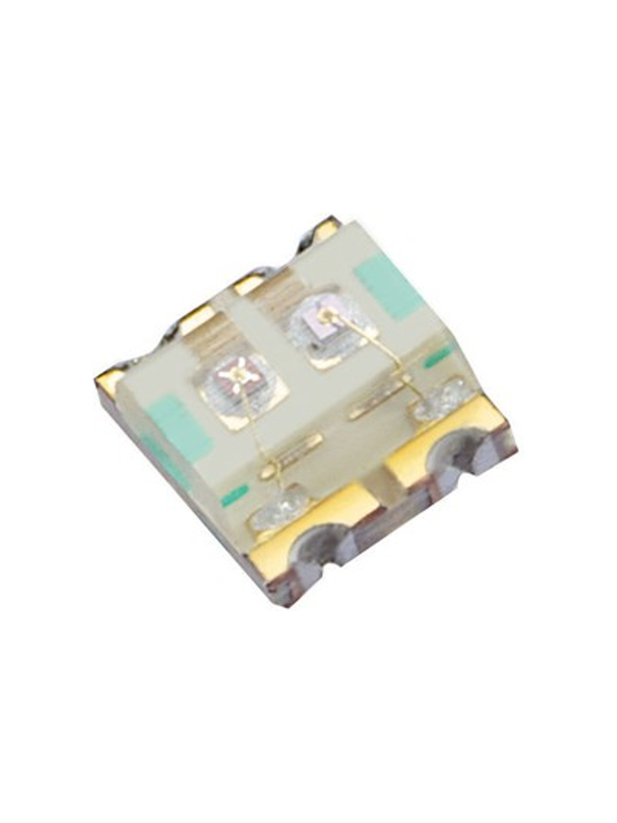 2,5В, R 20мА, G 20мА, 1,6x1,25x0,65 SMD0606 / , 120 KBTB-1615ESGC