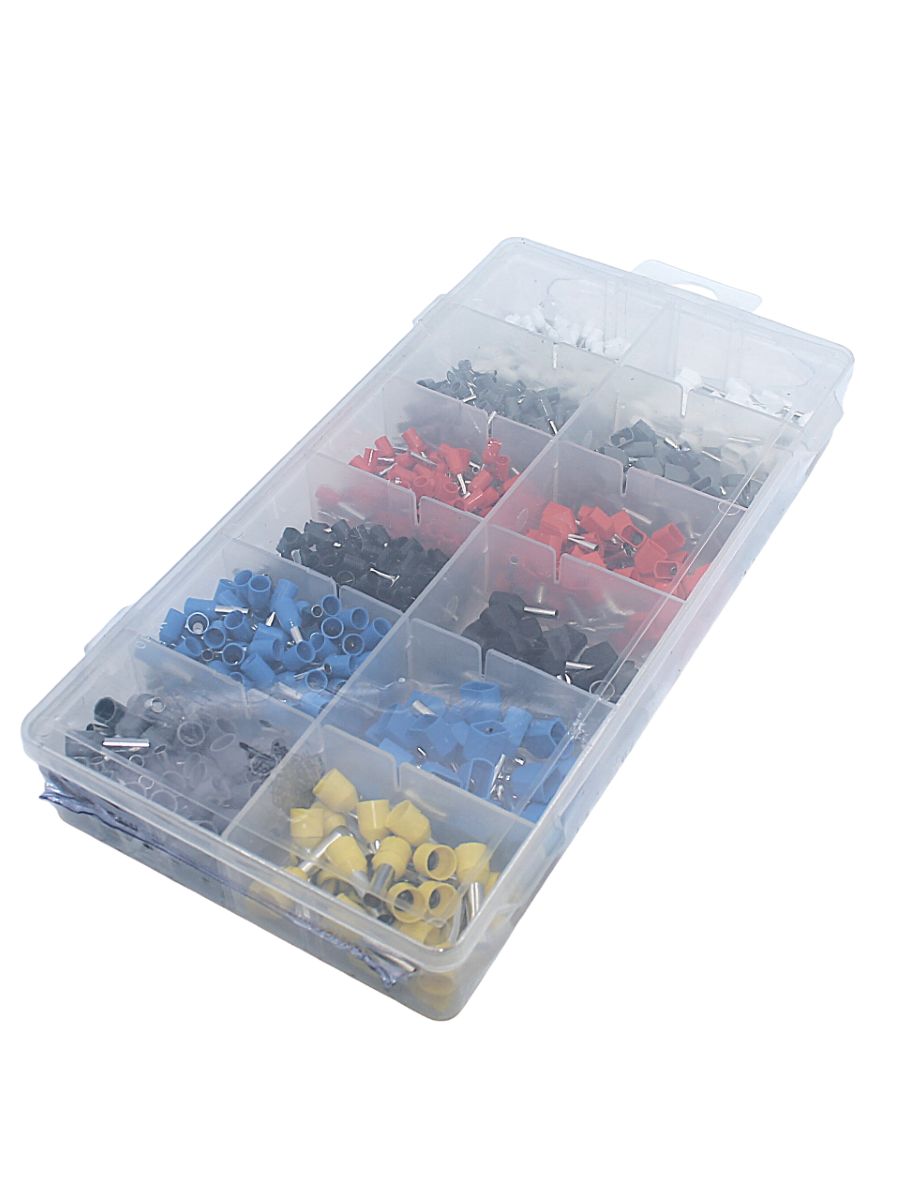 Набор 775 шт наконечников 8-10 мм для обжима многож.кабеля 0,5-0,75-1,0-1,5-2,5-4,0-6,0 мм изолир. (НШВИ №5)