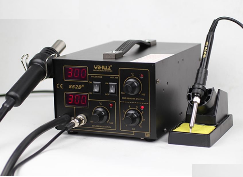 Паяльная станция монтажно-демонтажная-YH 852D+Pump ESD Паяльная станция монтажно-демонтажная-YH 852D+Pump ESD