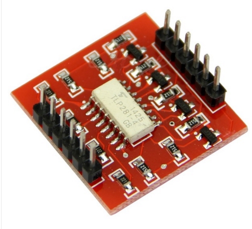 На базе TLP281-4 KIT-Arduino A87 оптоизолирующий модуль, 4 канала