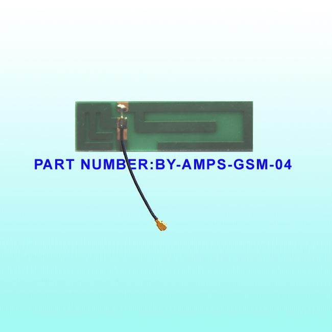 Антенна бескорпусная AMPS/GSM (824-894/890-960/1710-1990 МГц), Кус=2 дБ, с разъемом GSC (BY-AMPS-GSM-04-GSC) AMPS/GSM (824-894/890-960/1710-1990 ), =2 , GSC (BY-AMPS-GSM-04-GSC)