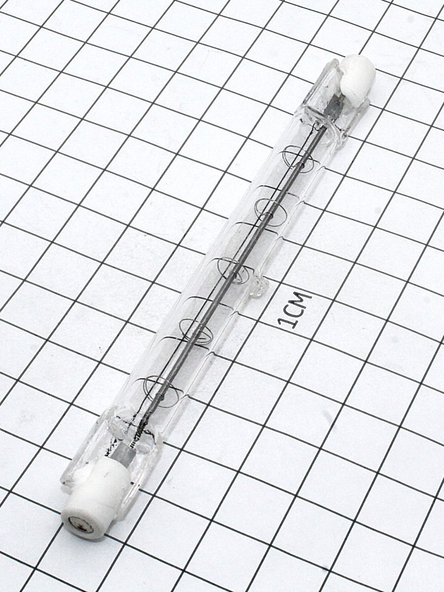 "Космос" J117-R7S галогеновая  500Вт, 117мм (двухцокольная, линейная)