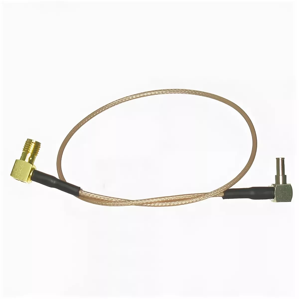 Пигтейл / антенный Переходник SMA гнездо угл. - CRC9 угл. (SMA-female-CRC9-male) / GR-4