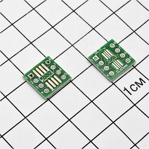 Печатная макетная-плата 2-ст. SO-8 /DIP8/SSOP-8
