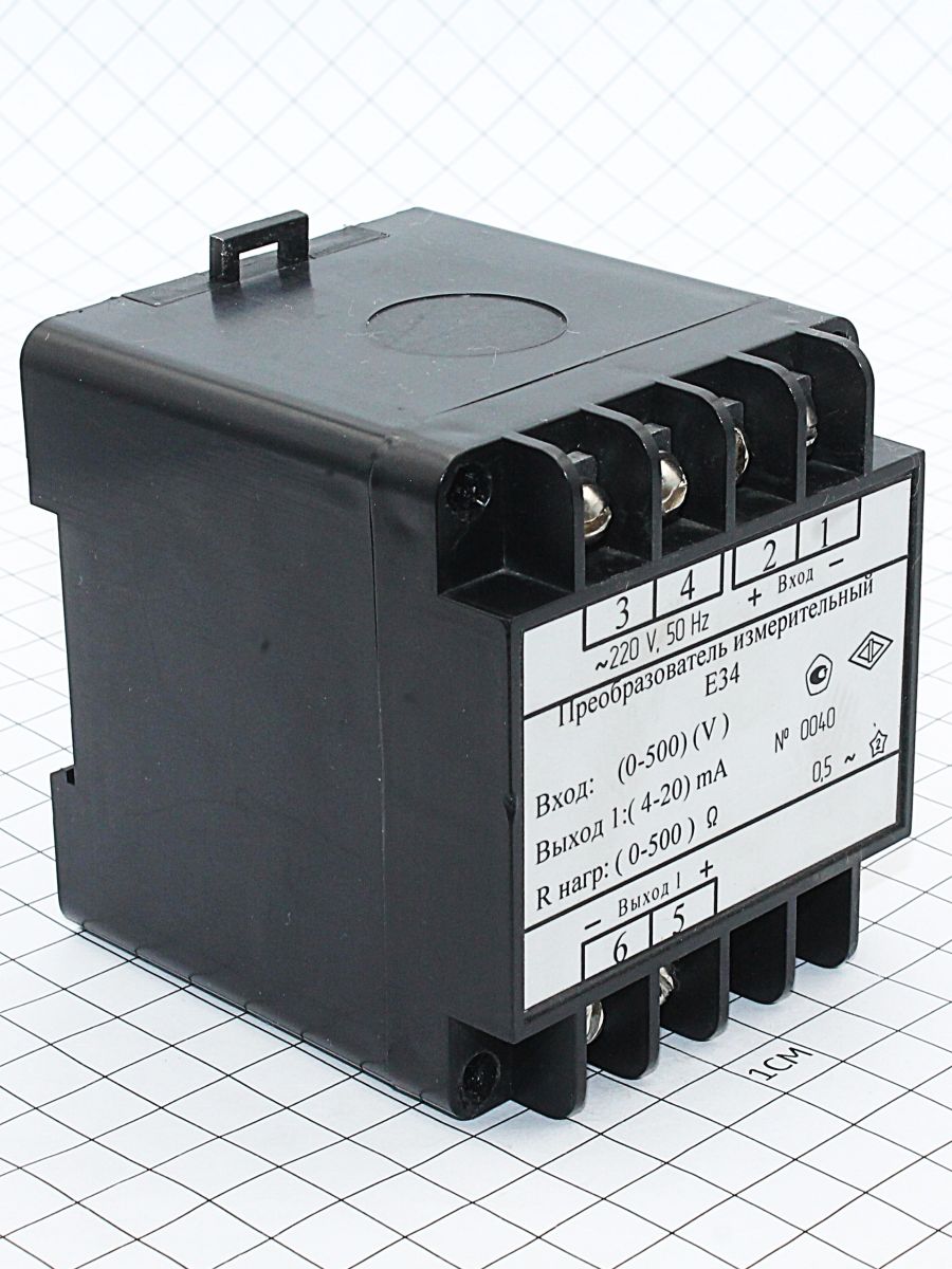 Преобразователь измерительный:Е34