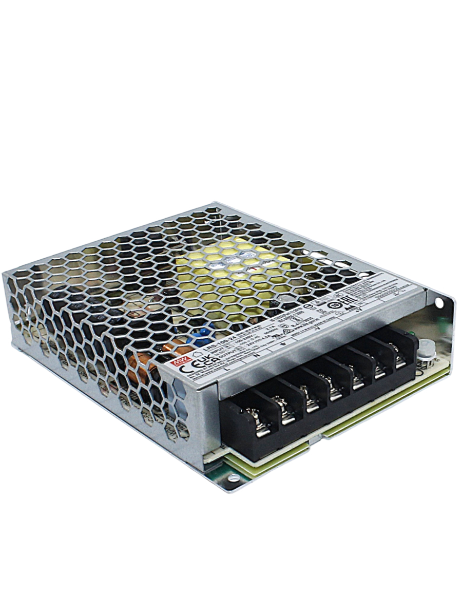 AC/DC в кожухе  100W 220->24V (LRS-100-24)