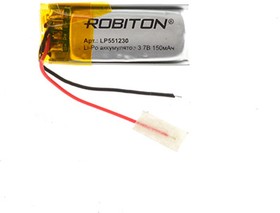  - 3,7V /  150mAh - LP551230