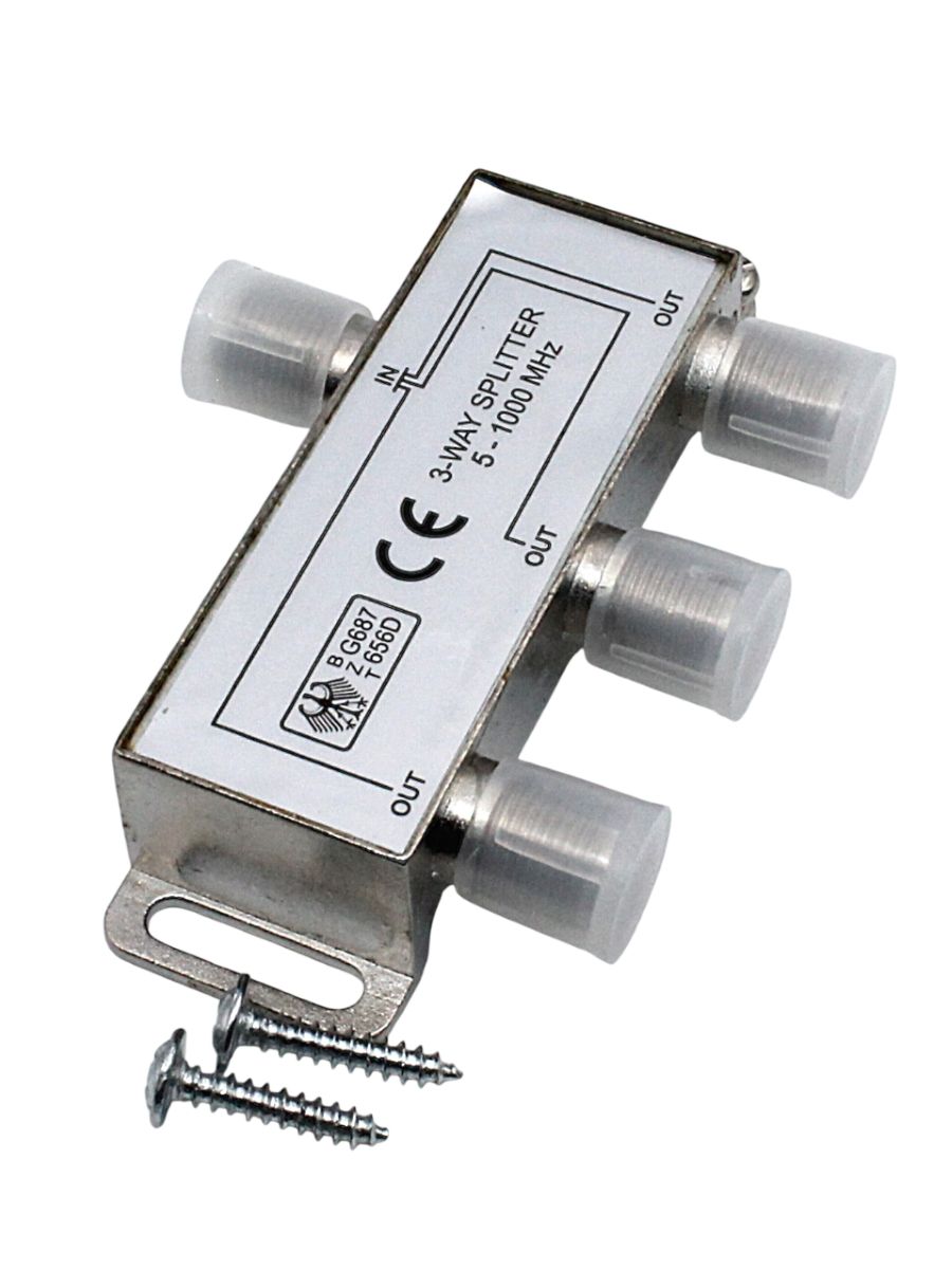 Разветвитель на 3 TV (Splitter 5-1000MHz) G687 656D