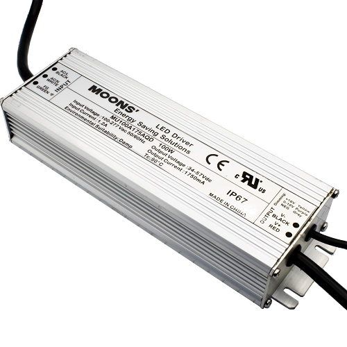 AC/DC- LED 1750, 100, 100-270->34-57V, (MU100A175AQD), IP67,