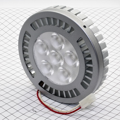 EDIS-M2610-WF1-Модуль 24V 6LED белый холодный 10Вт 6000K 1900 Лм   круглый