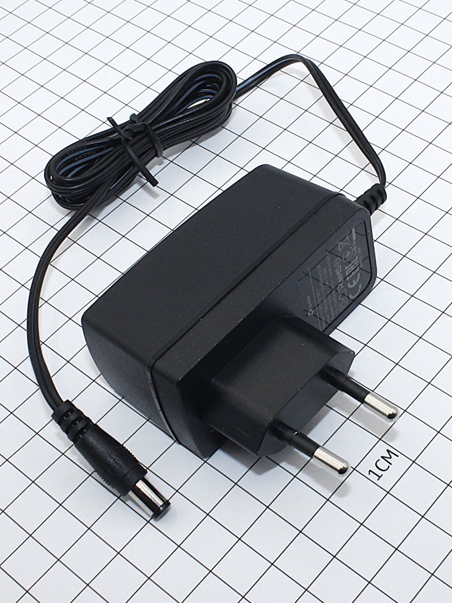 AC/DC Адаптер 12W 220->12V/1A (T120100-2C1)