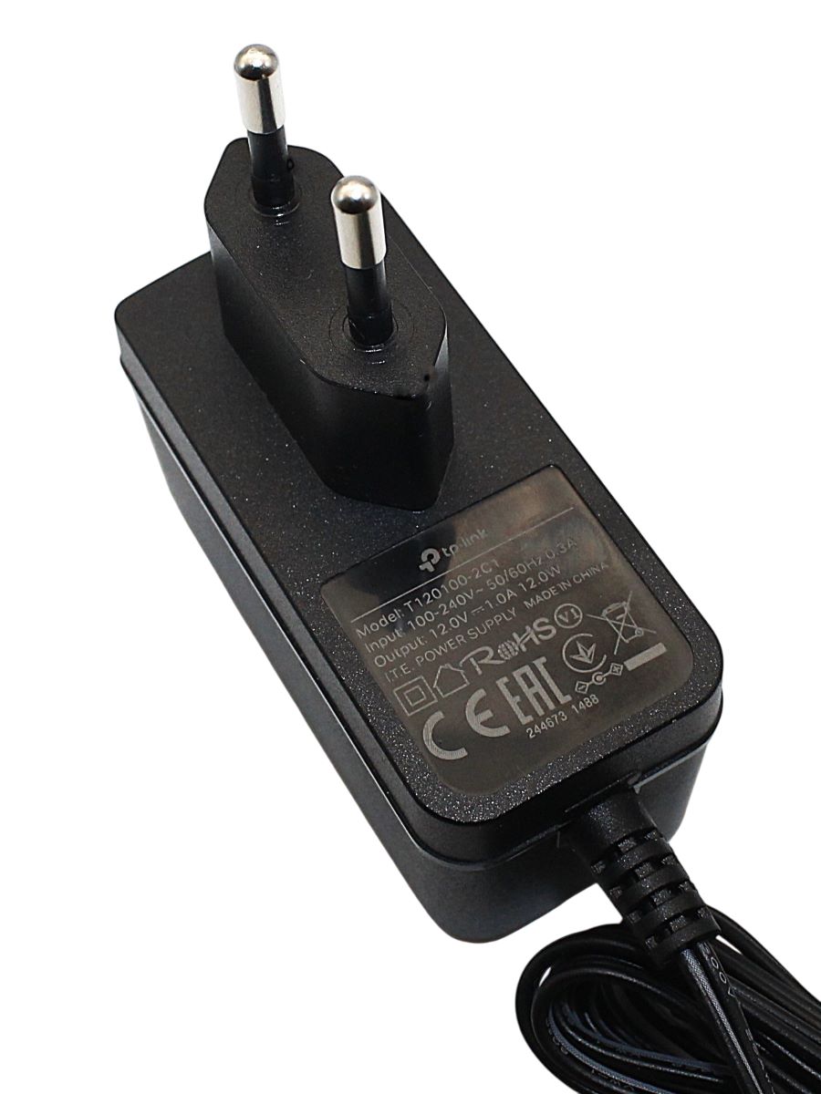 AC/DC Адаптер 12W 220->12V/1A (T120100-2C1)