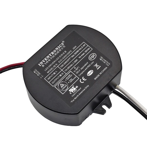 Выход: ток; U1: 13...25 VDC; I1: 1.05 А; Стабилизация: ток; Вход: 100…240 VAC AC/DC- LED 1050, 26, 90-305VAC->13-25VDC (EUC-026S105PS) IP66