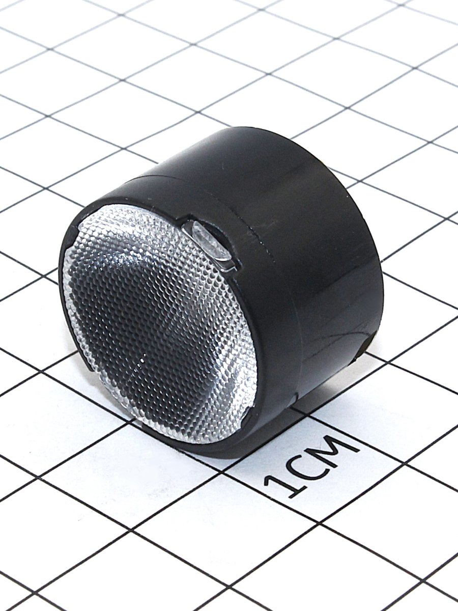 Линза круглая 21,6*14,6мм, одинарная, угол излучения 30°-30°, для Osram Golden Dragon+ (FA11453_LO2-M2)