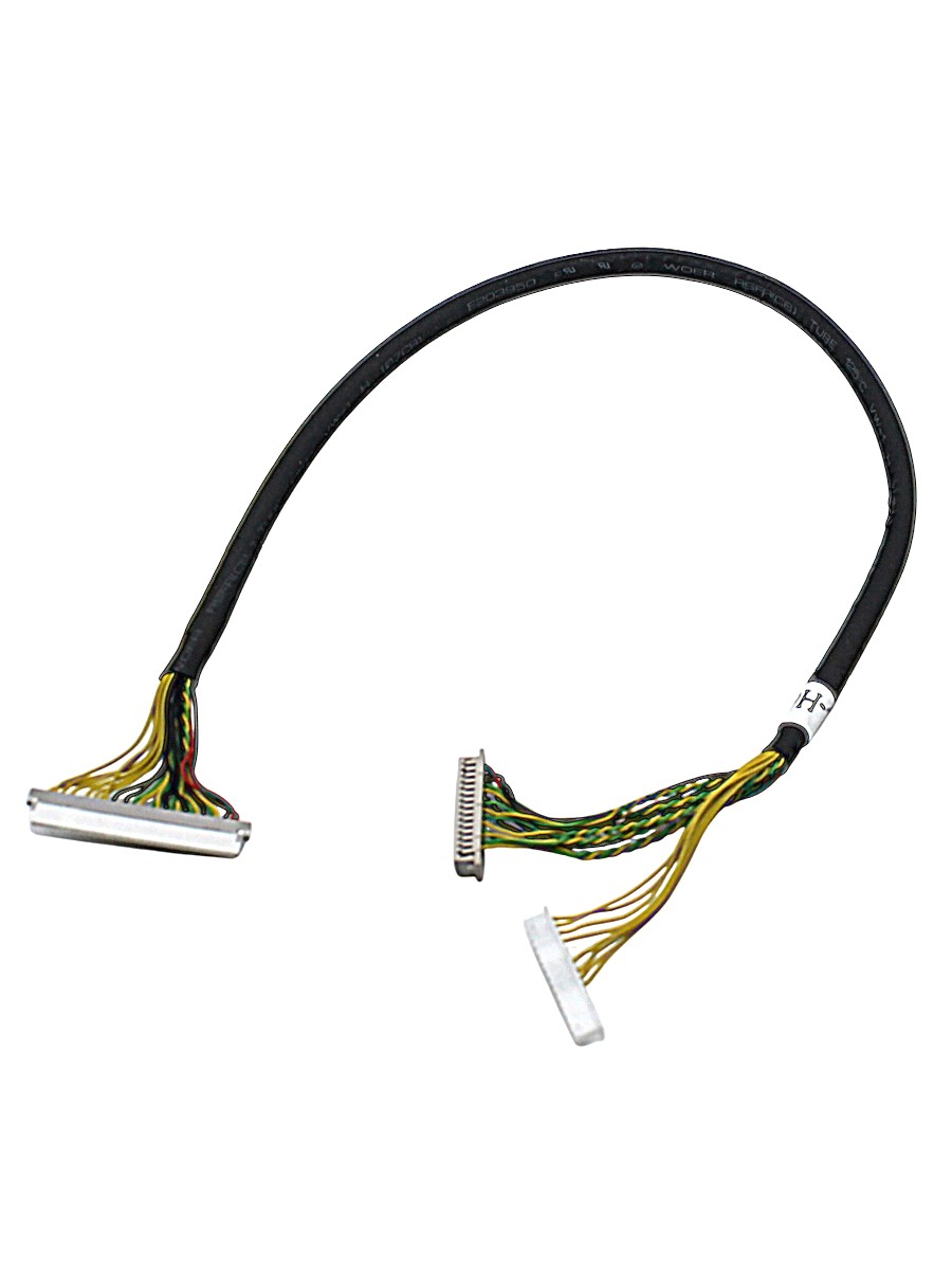Кабель 40см LVDS для подключения промышленного ПК к LCD панели NEC NL1...