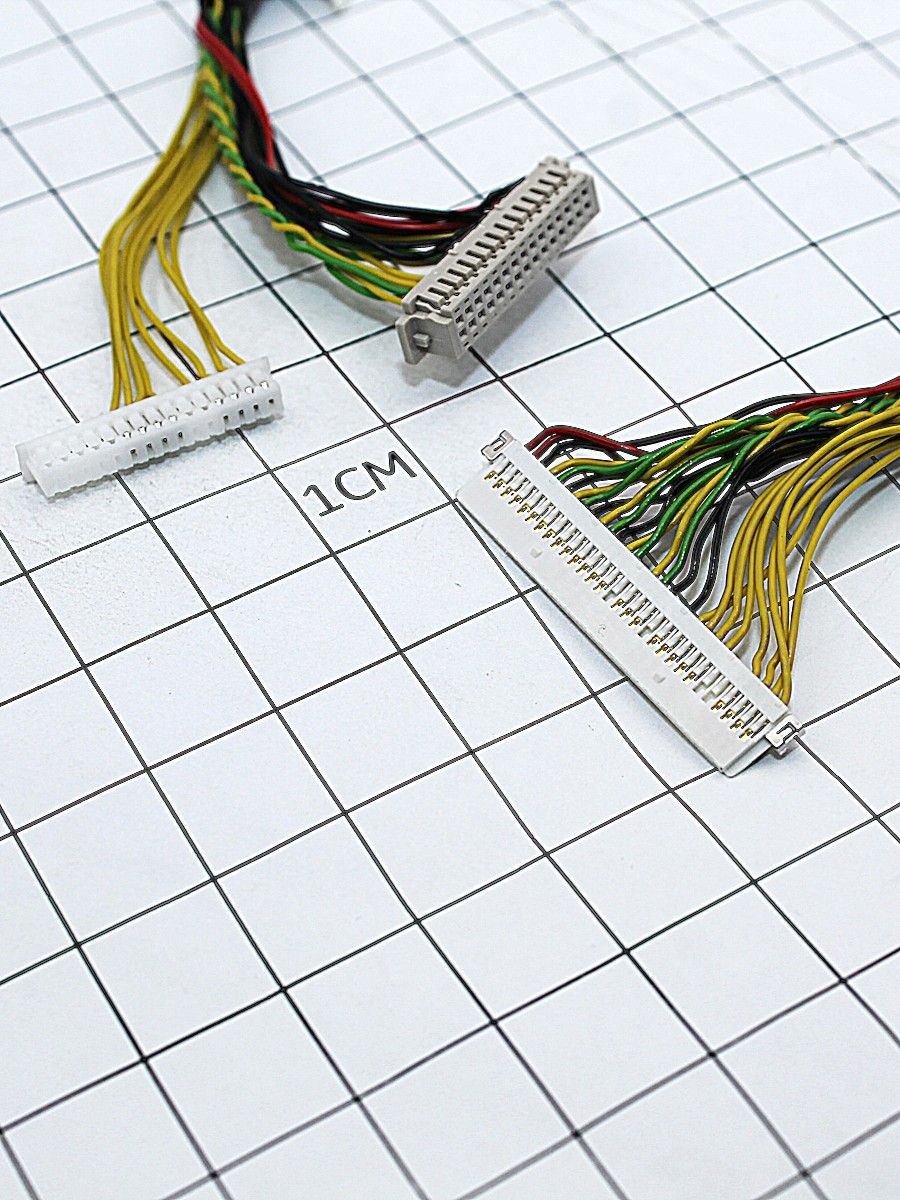 Кабель 40см LVDS для подключения промышленного ПК к LCD панели NEC NL10260BC19-01D (AL-CABLE-H630436)