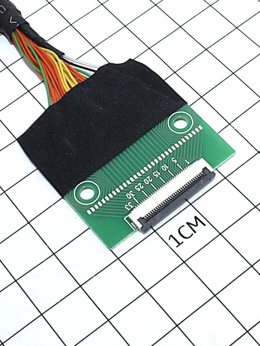 Кабель 30см LVDS для подключения промышленного ПК к LCD панели (E1703730301R)