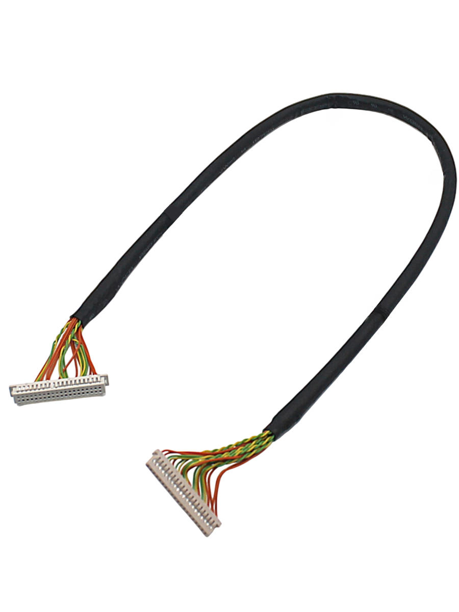 Кабель 40см LVDS для подключения промышленного ПК к LCD панели (E17146...