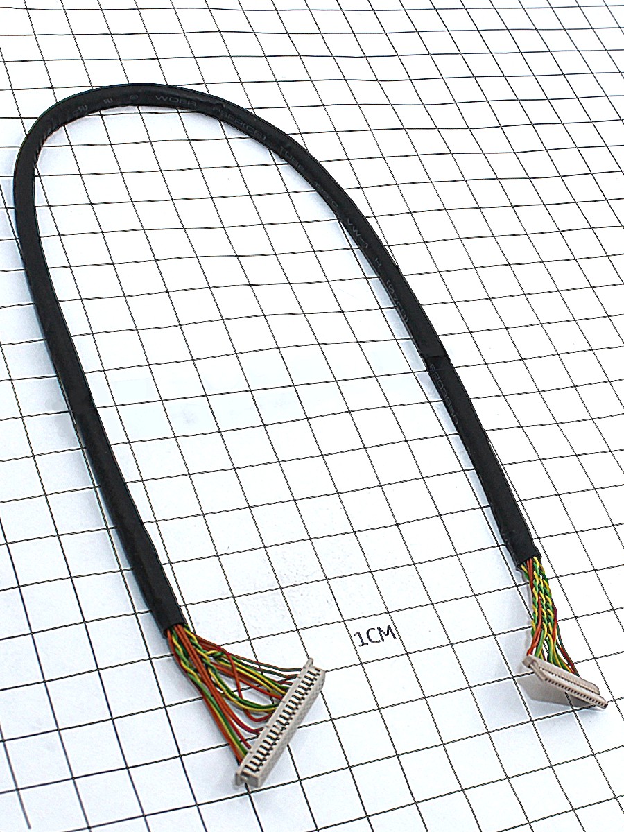 Кабель 40см LVDS для подключения промышленного ПК к LCD панели (E171460040HR)