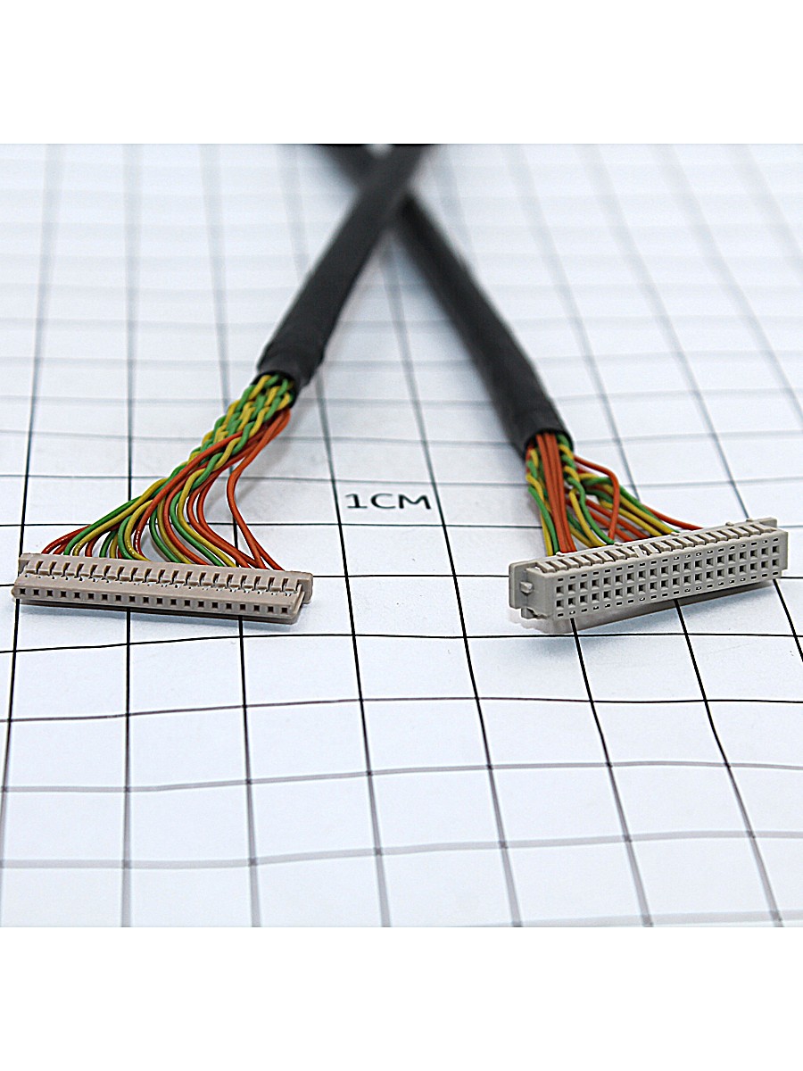 Кабель 40см LVDS для подключения промышленного ПК к LCD панели (E171460040HR)