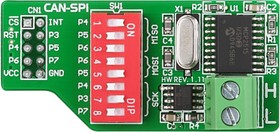 ����� ��� ����������� ����� �� ���������� CAN MIKROE-68, CANSPI Board