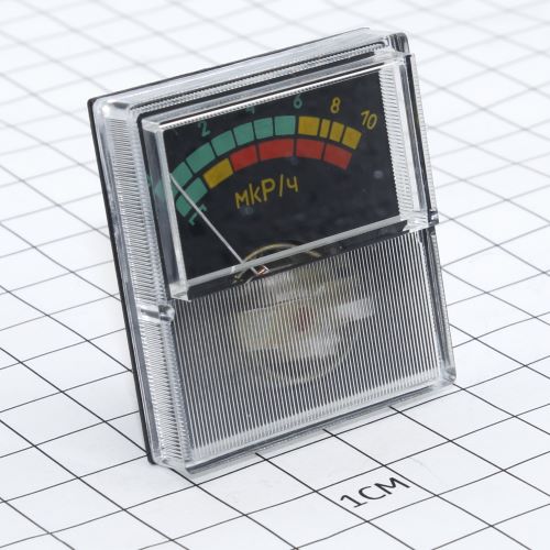 Индикатор уровня сигналов:М68501 0-250 мкА (шкала 0-10 мкР/ч )