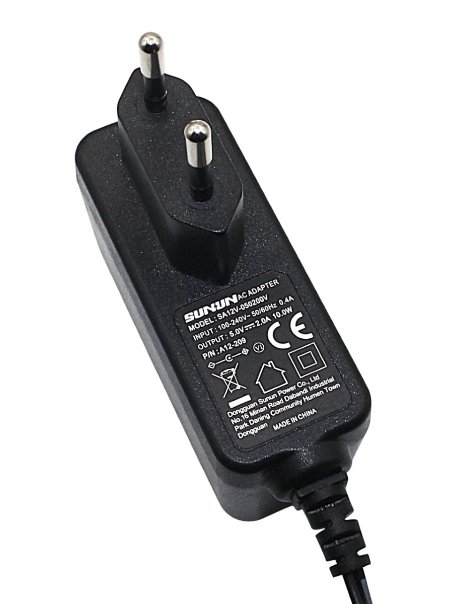AC/DC Адаптер 10W 220-> 5V/2A  (SA12V-050200V)