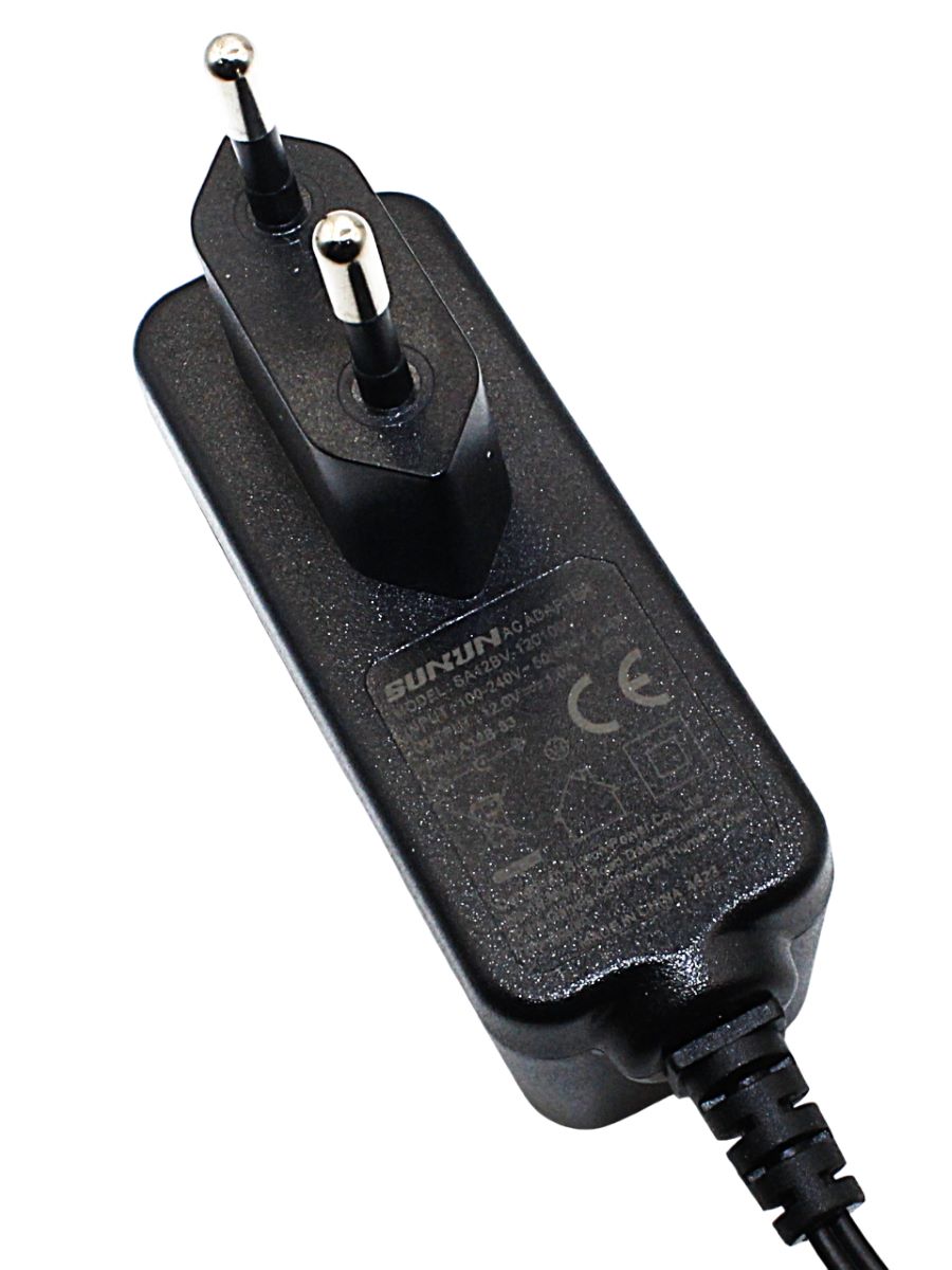 AC/DC Адаптер 12W 220->12V/1A (SA12BV-120100V)