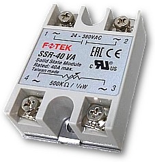  :SSR-25DA 25A; (24-380VAC) (. 4-32VDC) 