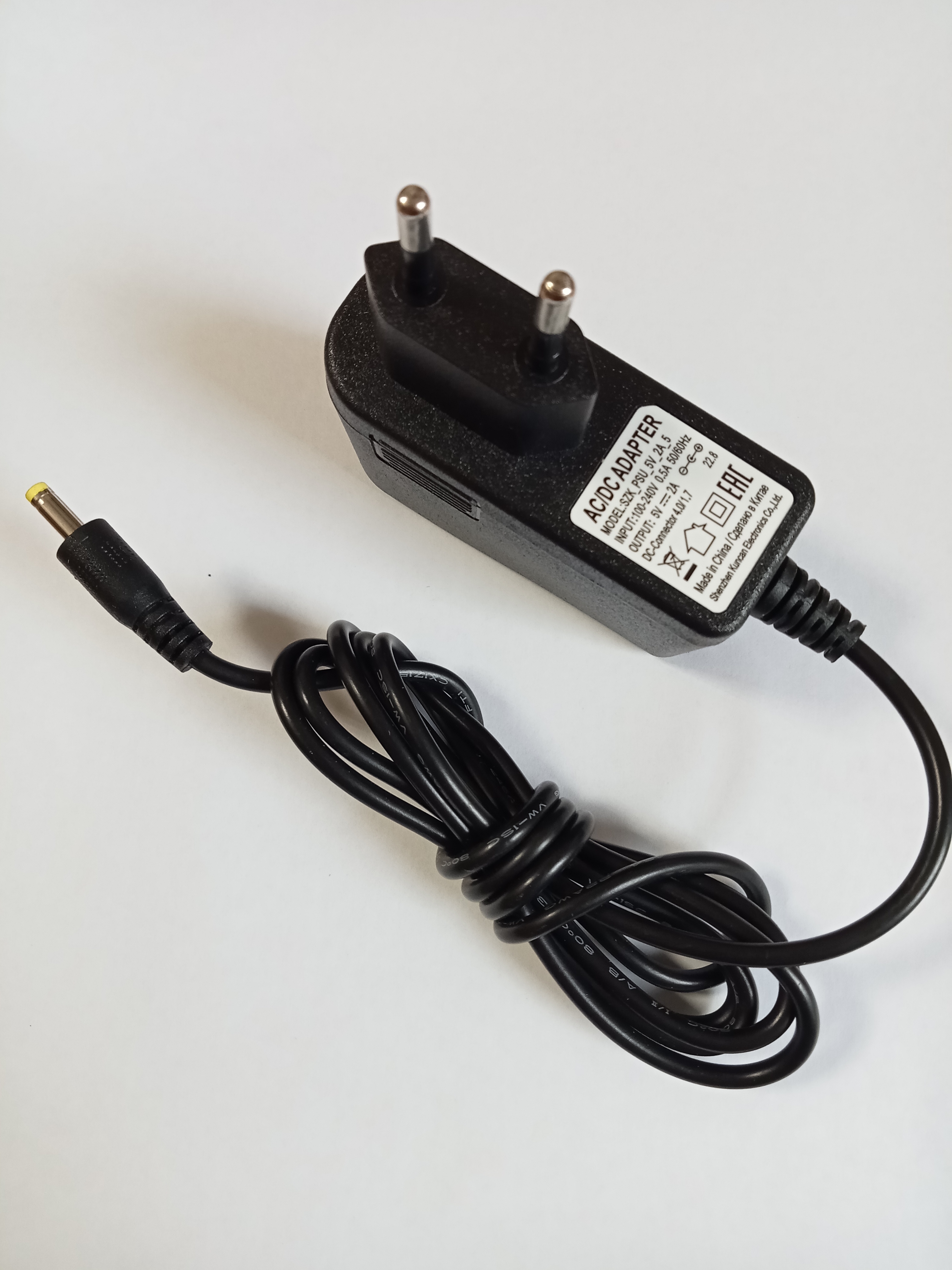 AC/DC  10W 220-> 5V/2  (SZK-PSU-5V-2A-5),  4,01,7