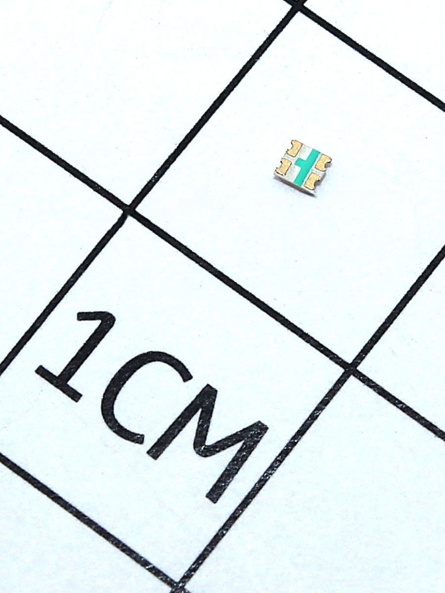 CY-1608R6GHC/SMD0603 двухцветный зелёный/красный, 120гр, 20ма/20ма, 65 мкд/100 мкд, 4 контакта