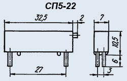 СП5-22-1Вт-150 ОМ-10%  87г