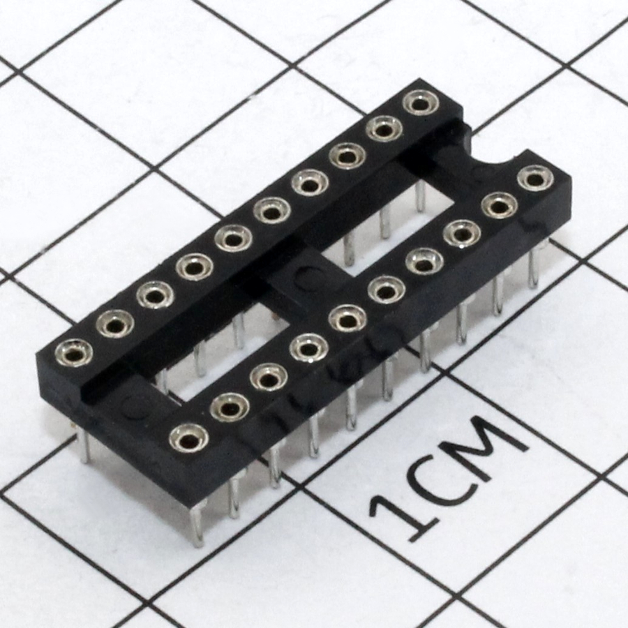 Панелька DIP 20 кон. узк. цанговая (SCSM-20)