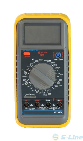 Мультиметр S-line:MY63 Мультиметр S-line:MY63