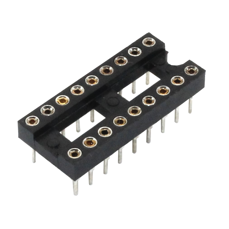 Панелька DIP 18 кон. узк. цанговая (SCSM-18)