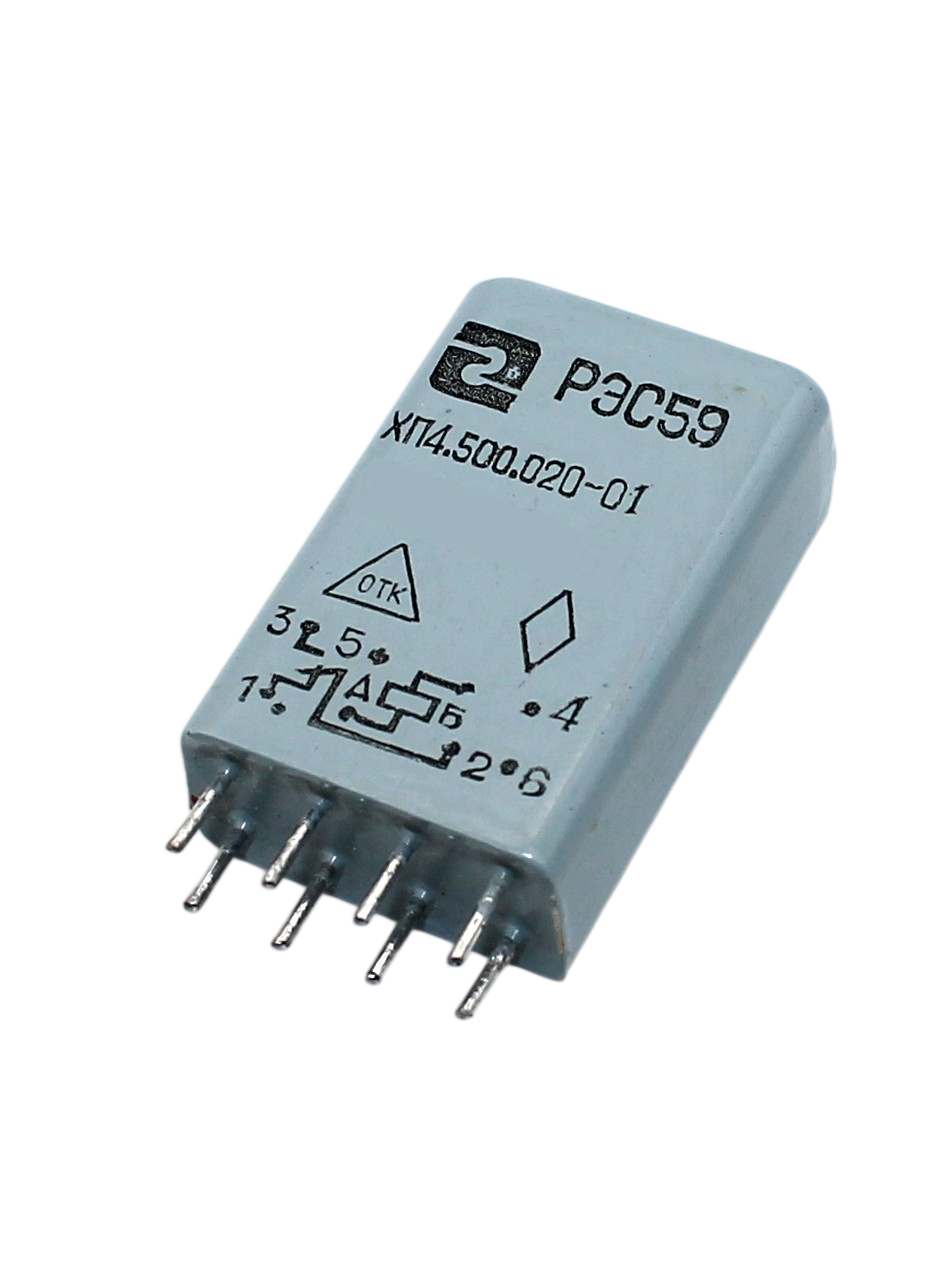 РЭС59А ХП4.500.020-01 10В 1п