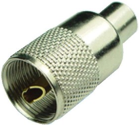 UHF-коннектор (п) на кабель RG-213 (накрутка) (UHF-7508E) (HYR-0601E)