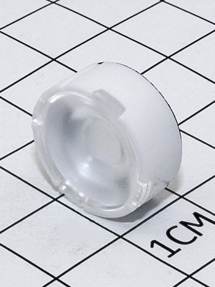 Линза круглая 16,1*6,9мм,одинарная,угол излучения 70-70, для CREE XP-E2 (CA12428_TINA3-WWW)