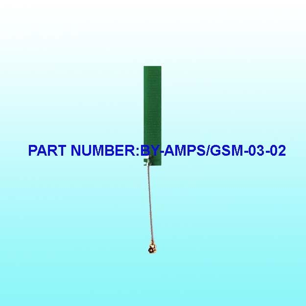 Антенна бескорпусная AMPS/GSM (824-894/890-960/1710-1990 МГц), Кус=1 дБ, с разъемом GSC (BY-AMPS-GSM-03-GSC) AMPS/GSM (824-894/890-960/1710-1990 ), =1 , GSC (BY-AMPS-GSM-03-GSC)