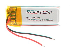  - 3,7V /  100mAh - LP401230