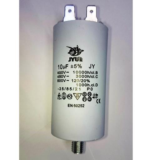 пусковой:CBB60M-450- 10 мкф 5% 50/60Hz (35x65) клеммы+болт