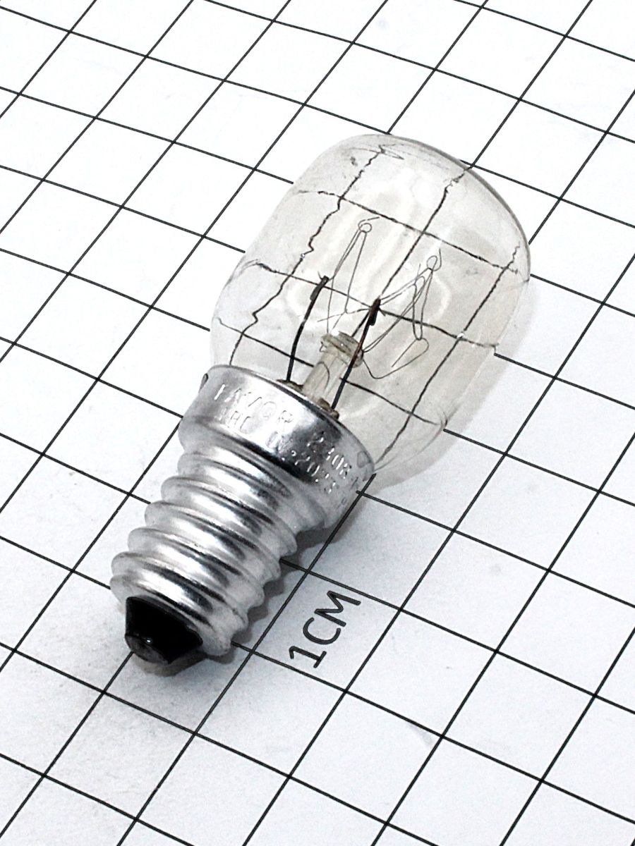 15P1/CL/E14 15Вт прозрачная для холодильника (91955)