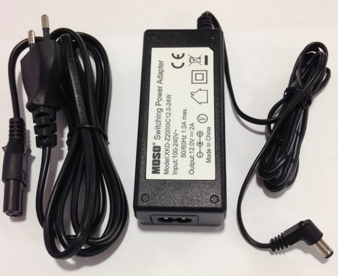 Вх. 100-240 VAC; Вых. 12,0V DC 2A; Размеры: 105x44x29. Выходной штекер питания: P1J внутренний диаметр – 2,1 мм; внешний диаметр – 5,5 мм. Плюс внутри, штекер 2.1х5.5 мм угловой AC/DC 24W 220->12V/2A (XKD-Z2000IC12.0-24W)