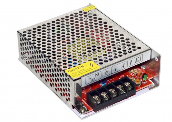 ~220VAC => 24V-2,5A / IP20 / 160х40х32мм AC/DC в кожухе 60W 220->24V (BSPS-60-24)
